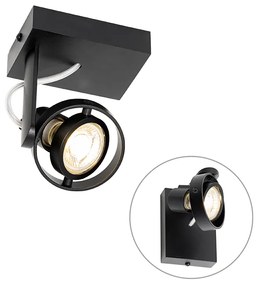 Modern spotlámpa fekete - Master 50