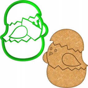 Húsvéti Forma Mézeskalács lyukasztó Húsvéti Csirke Csirke 8cm