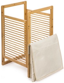 G21 szennyeskosár 55 l, bambusz