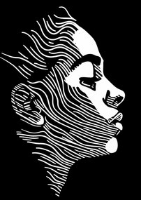 Poszter 21x29,7cm Szavak vonalai