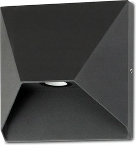 Homlokzati Lámpa Kültéri Led Fali Lámpa 6W IP54 Alumínium Kerti Lámpa