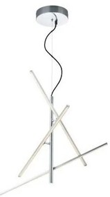 Trio - LED Dimmelhető csillár zsinóron TIRIAC 3xLED/7,5W/230V