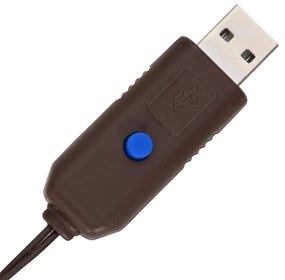 Karácsonyfa 100 LED-del Meleg fehér 120 cm Rattan