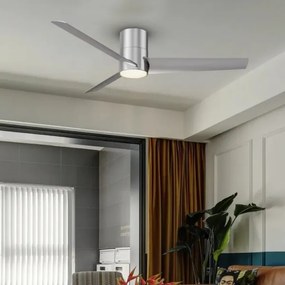 ZEVENTI - LED-es mennyezeti ventilátor BARROSA LED/18W/230V Wi-Fi Tuya + távirányító