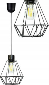 Függőlámpa Túlnyúlás mennyezeti csillár loft Gyémánt 1