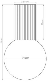 Sollux SL.1723 - Fürdőszobai mennyezeti lámpa HALO 1xG9/8W/230V IP44 zöld