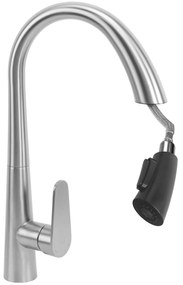 Konyhai csaptelep REA Ross BRUSH NICKEL INOX