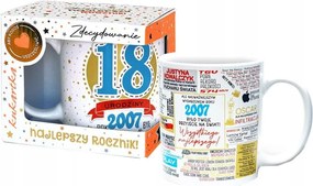 Bögre Ajándék 18. Születésnapra Legjobb Évjárat 2007 Fiú Lány