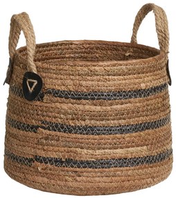 Erba kosarak, banánlevél, natúr, 2db