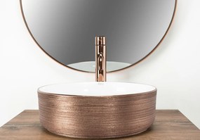 Pultos mosdókagyló Rea Sami Brush Rose Gold
