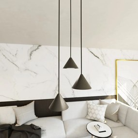 Emibig modern függeszték elit fekete emi1330/3prem