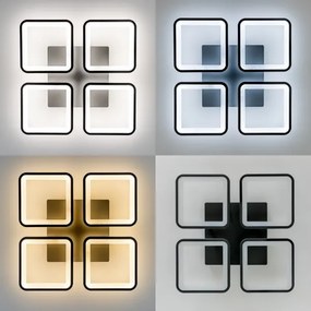 Brilagi - LED Dimmelhető felületre szerelhető csillár SQUARED LED/85W/230V 3000-6500K + távirányító