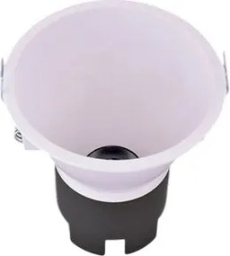 UNIVERSO Süllyesztett spot lámpa 5w 310lm 2700K-4000K.Kap RA90 26° IP20 Fehér D70x77mm kivágás:65mm 5év