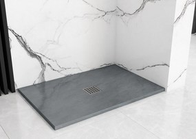 Zuhanytálca Rea Grey Rock 80x120