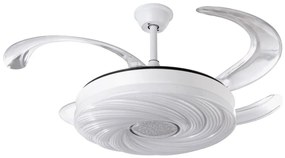 LED Dimmelhető mennyezeti ventilátor LED/60W/230V + távirányítás