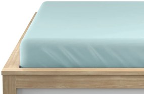 Mentol jersey lepedő 90 x 200 cm