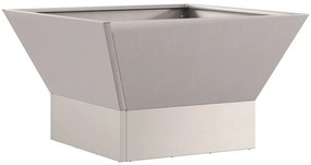 Tűzrakó Barna 60 x 60 x 35 cm Acél