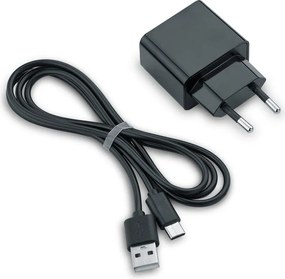 Matt fekete fém LED asztali lámpa (magasság 36 cm) Maxi – Reality