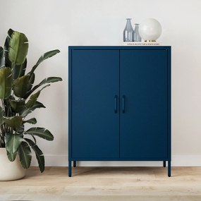 Szafka z półkami VITO, 800 x 1015 x 400 mm, Modern: granatowa