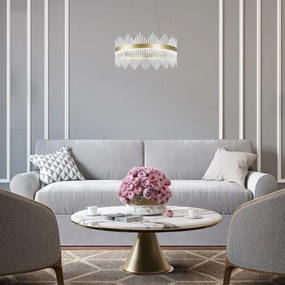 Rabalux 72227 - LED Csillár zsinóron MABEL LED/36W/230V 3000/4000/6000K arany