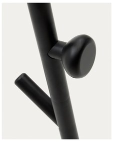 Fekete bükkfa fogas 46x170 cm Nadue – Kave Home