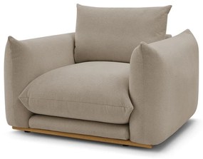 Bézs fotel Ernest – Bobochic Paris