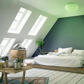 Leuchten Direkt 14241-16 - LED RGB Dimmelhető lámpa SKYLER LED/5,6W/230V + távirányító