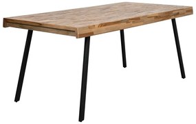 Teakfa étkezőasztal 90x180 cm Suri – White Label