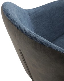 Étkezőszék-készlet visszahúzható mechanizmussalDCH-Y1143 BLUE2, 2 db