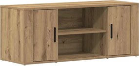 vidaXL TV szekrény kézműves tölgy 100 x 35 x 40 cm Faanyag