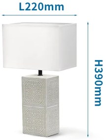 Aigostar - Asztali lámpa 1xE14/40W/230V