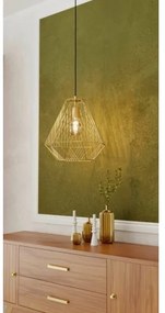 Eglo 43695 - Csillár zsinóron STYPE 1xE27/40W/230V arany