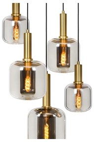 Lucide 45494/15/65 - Csillár zsinóron JOANET 5xE27/40W/230V