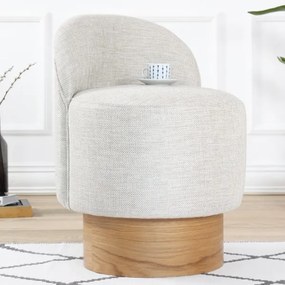 Gyerekfotel RIKI 40x47 cm világosszürke