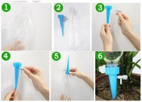 Spike Drip Készlet növények öntözéséhez - 10x locsoló csepegtető szeleppel - zöld