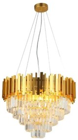 Brilagi - Kábelre függesztett PLAZA csillár 9xE14/40W/230V, átmérő 60 cm