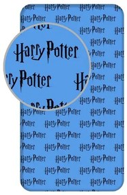 Harry Potter HP111 gyermek pamut lepedő, 90 x 200 cm