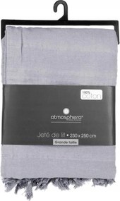 Nagy dekoratív ágytakaró boho rojtokkal