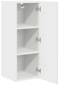 Fali konyhaszekrény 2 pcs Magas Fényű Fehér 30 x 31 x 80 cm