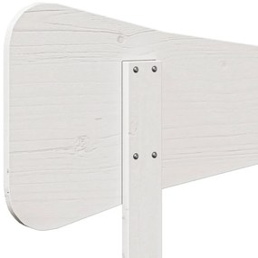 fehér tömör fenyőfa fejtámla 160 cm