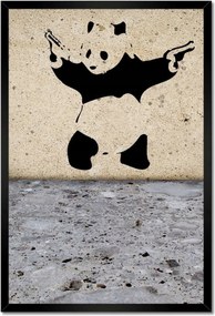 Poszterek keretben 40x60 Banksy Panda