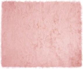 vidaXL Műgyapjú Szőnyeg Tafalla Rózsaszín 200 x 280 cm Poliészter