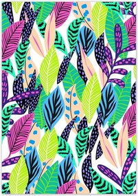 Poszterek 70x100 Színes kompozíció Levél