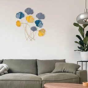 Vuzuh fém fali dekoráció, 76×5 cm – TR279ENZ2538