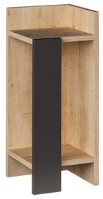 Éjjeliszekrény Elos Right - Oak, Anthracite