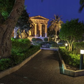 Poszter 40x40cm Barrakka felső kertje, Assaf Frank