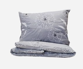 Pamut ágynemű Pitypang fehér TiaHome - 1x Párna 90x70cm, 1x Paplan 140x200cm