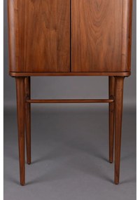 Barna szekrény tolóajtóval diófa dekorral 62x125x45 cm Morrison – Dutchbone