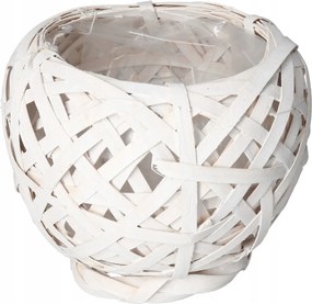 Virágtartó Fedél Fonott Virágtartó Gömb