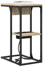 Éjjeli asztal Sonoma tölgy 41.5 x 26 x 60.5 cm Faanyag